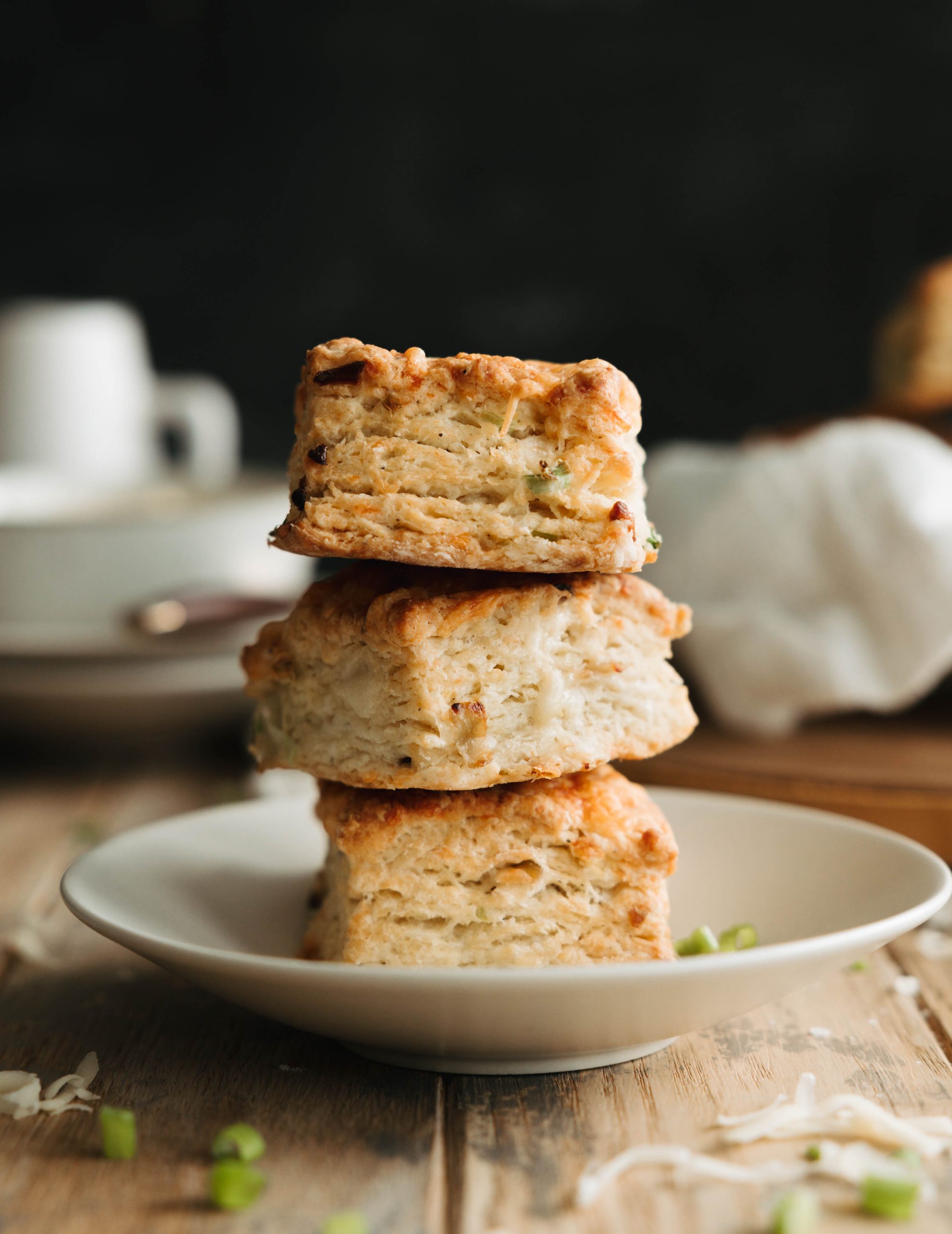 cheesy sour cream and onion biscuit recipe - thanksgiving sides