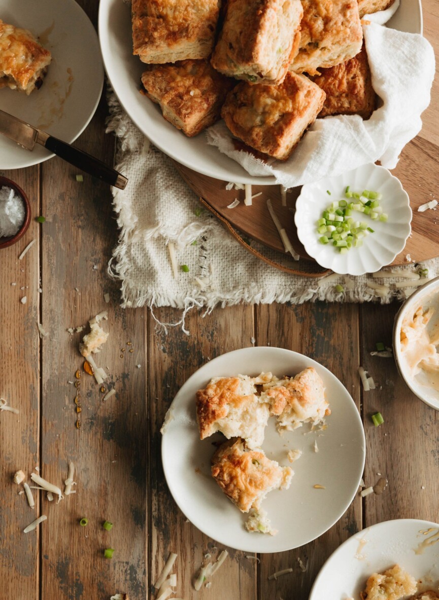 Sour Cream and Onion Biscuits - Savor the Best