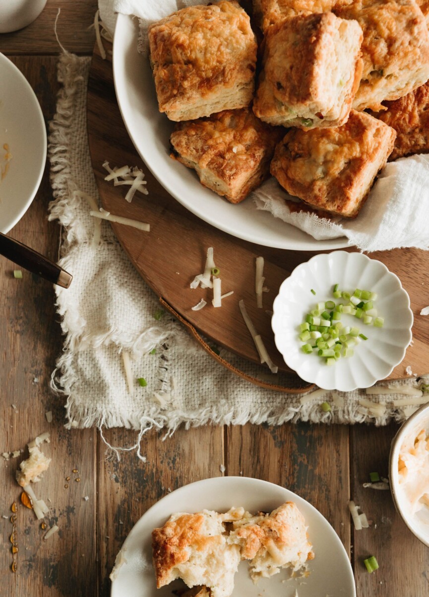 Sour Cream and Onion Biscuits - Savor the Best