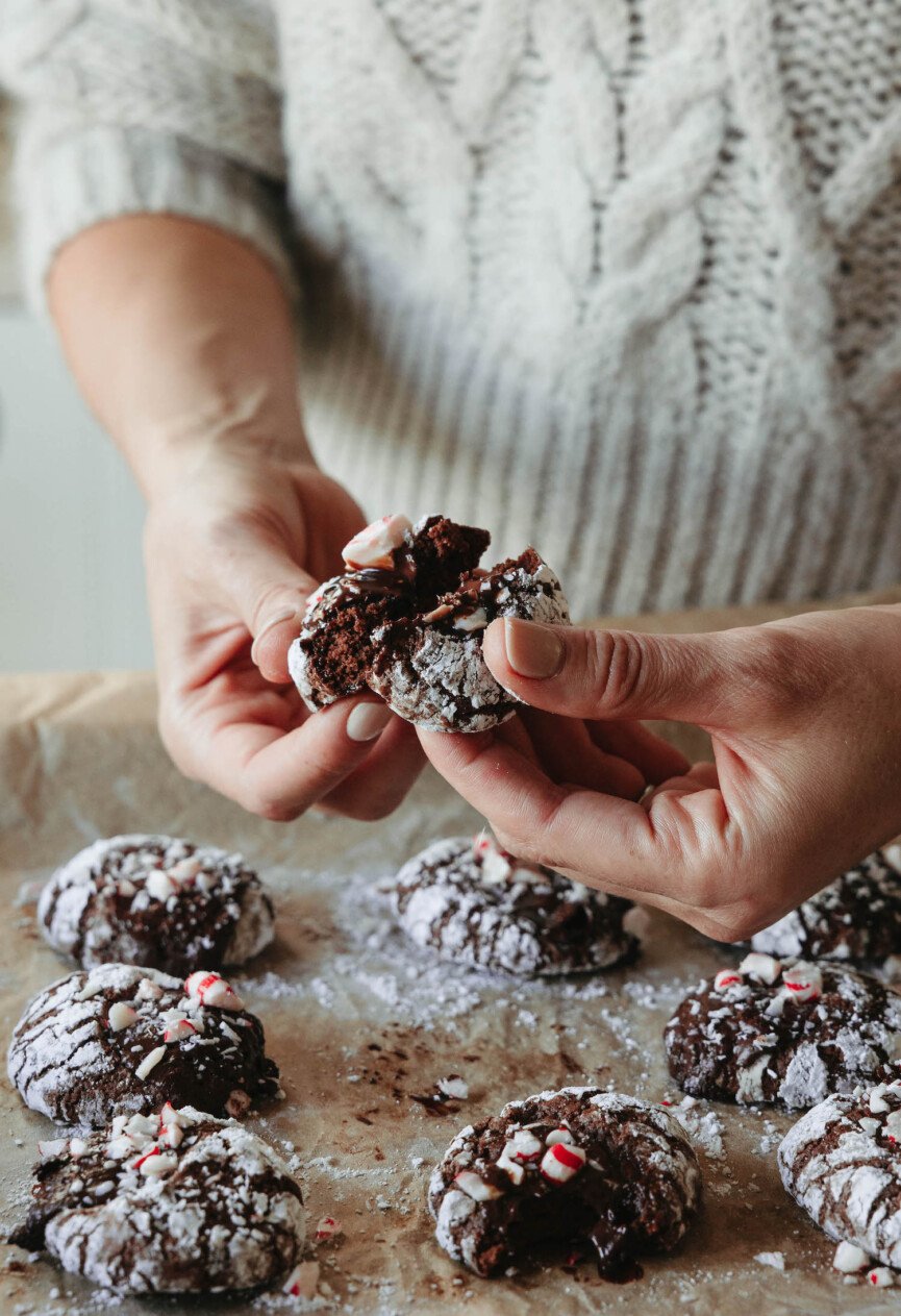 Chocolate Christmas cookies