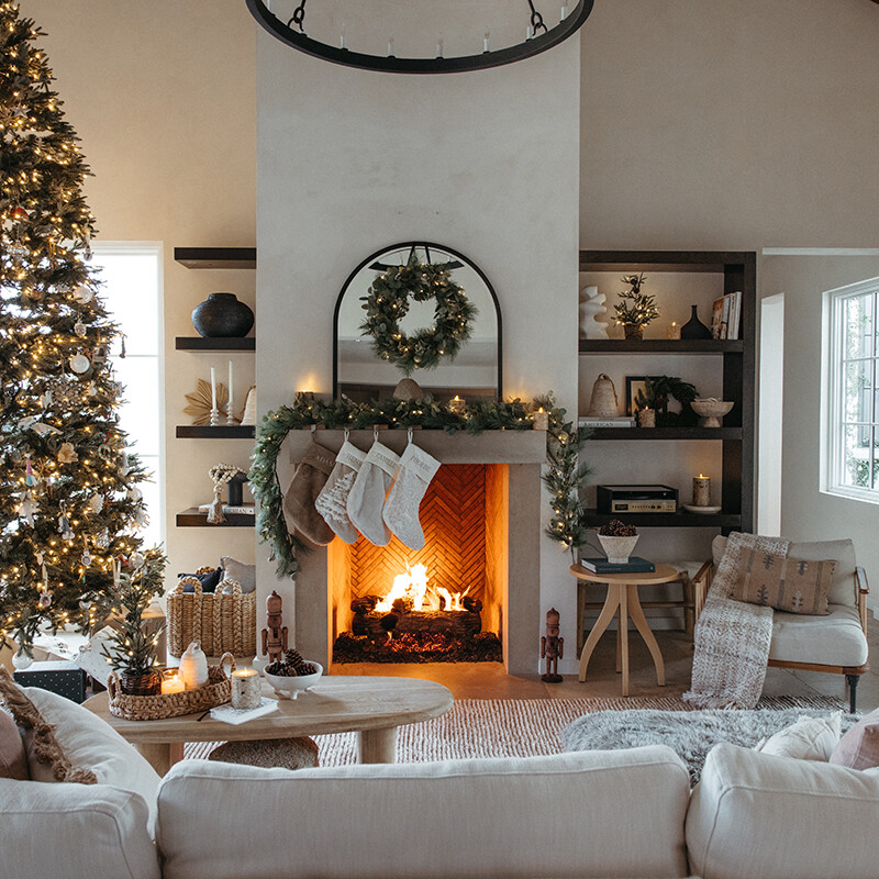 christmas home mantel amazon holiday decor
