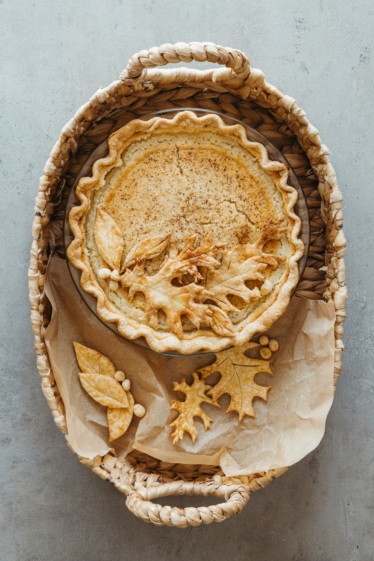 classic buttermilk pie_thanksgiving desserts