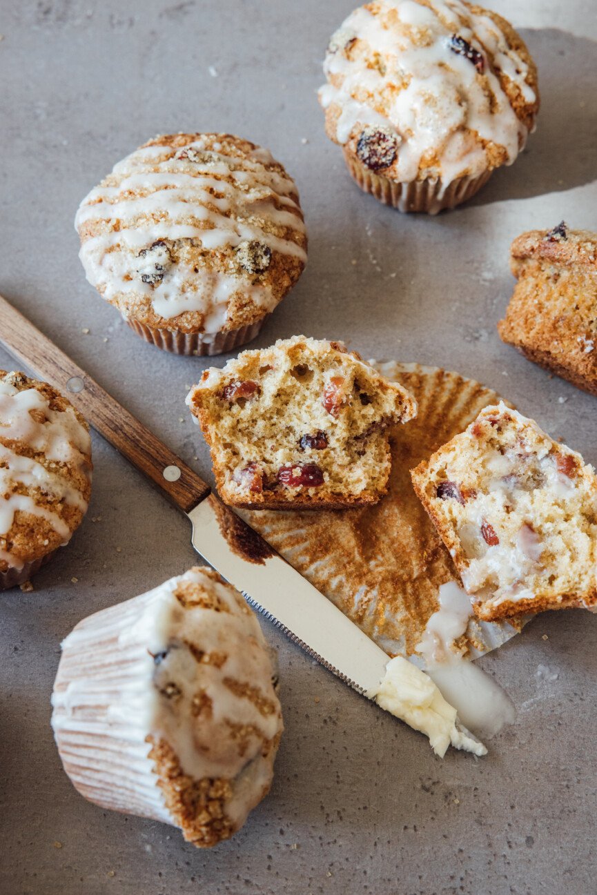 easy cranberry orange muffins recipe