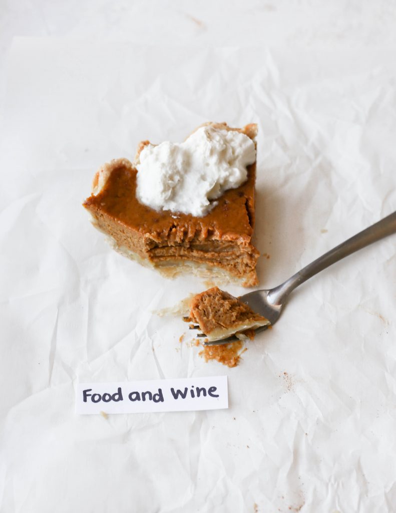 Food and Wine Best Pumpkin Pie Recipe