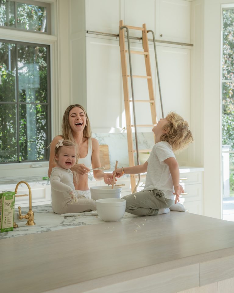 kids cooking counter quick family meals