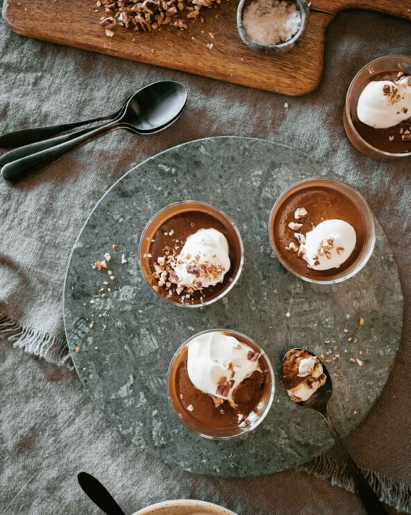 salted caramel pots de creme