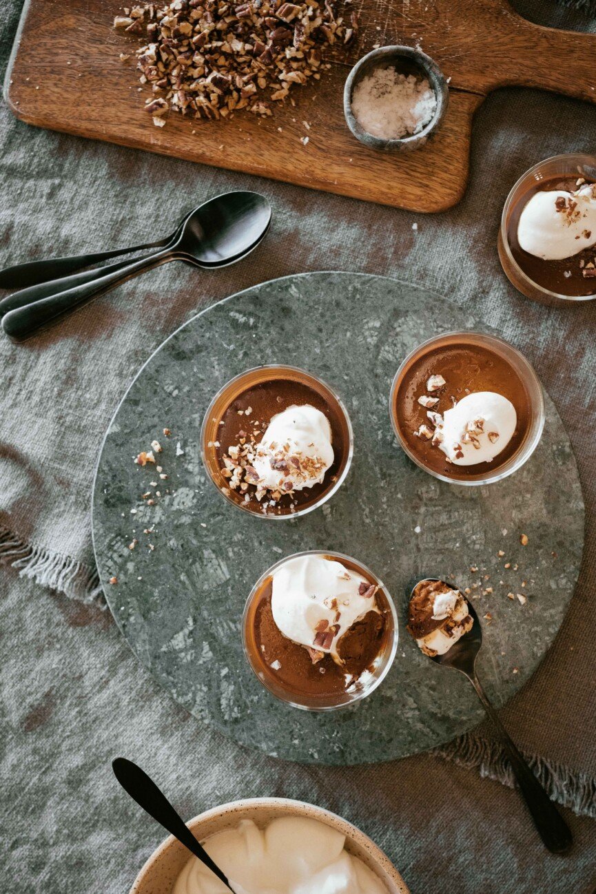 salted caramel pots de creme