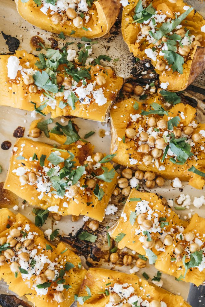 Whole Roasted Butternut Squash_easy winter recipes