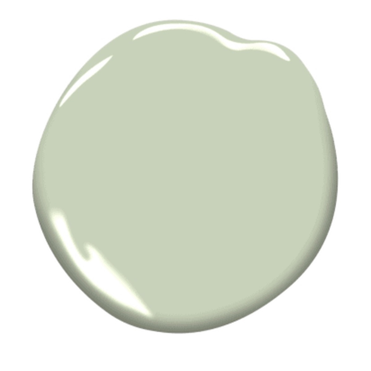 muted green paint