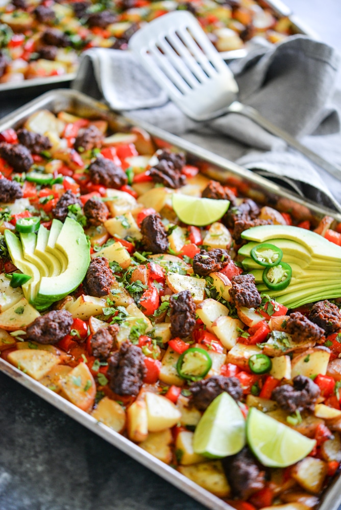 Chorizo Sheet Pan Breakfast_sheet pan breakfast