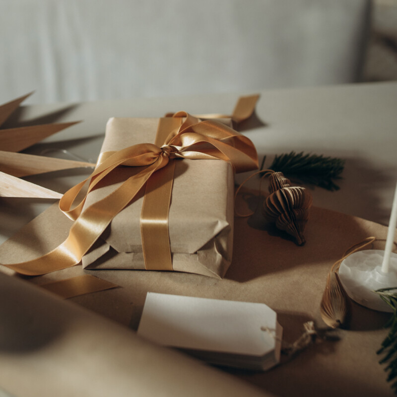 Wrapping Paper Sage Green, Eco-friendly Paper, Elegant Sage