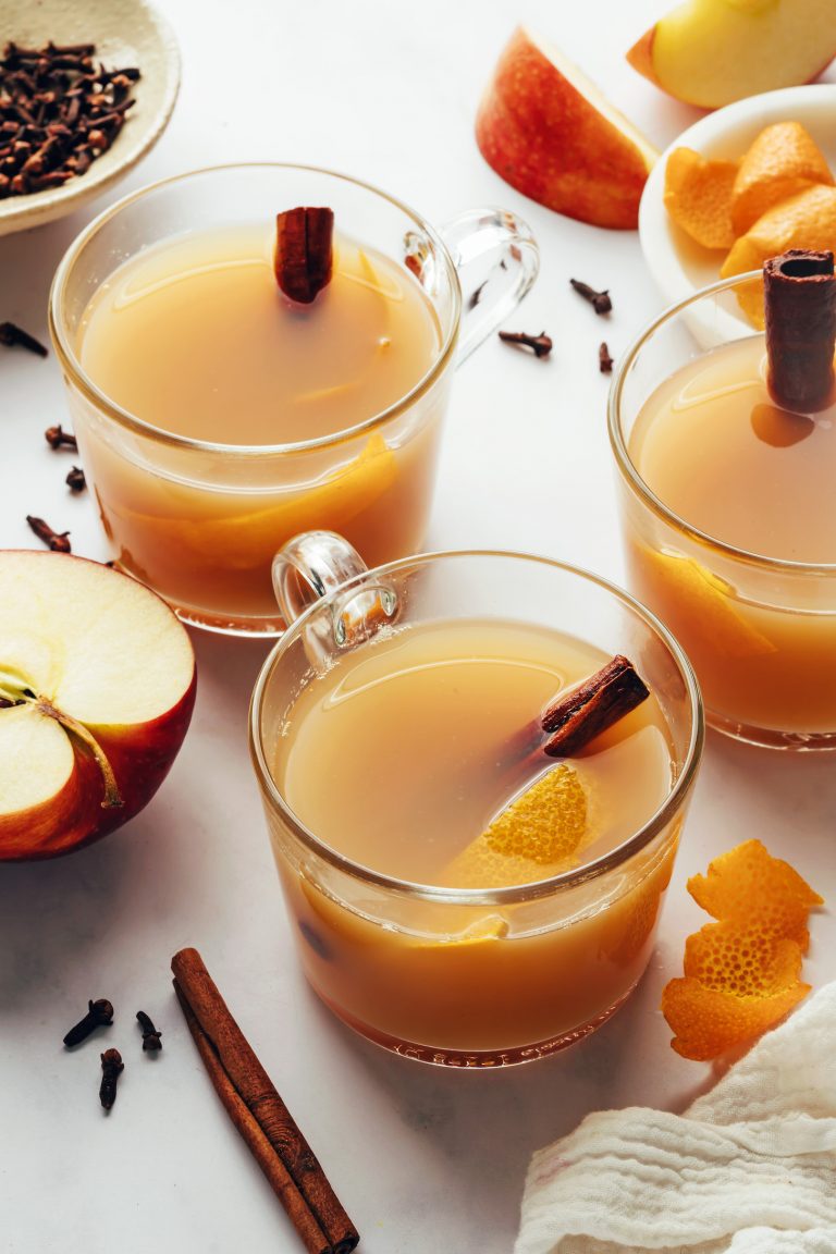 Hot Spiced Apple Cider (No Added Sugar)_best hot drinks