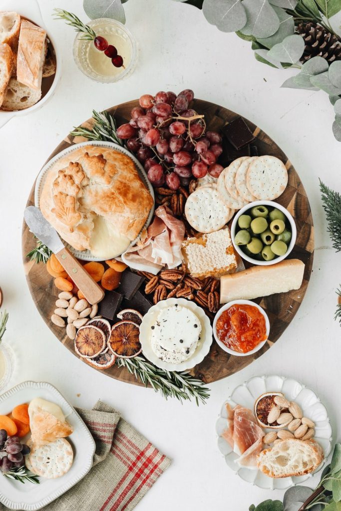 Holiday Cheese Board {Charcuterie Board} - Two Peas & Their Pod