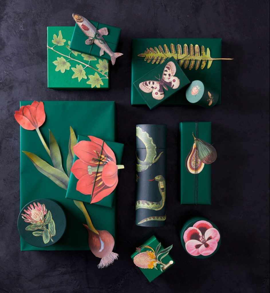 Botanical Découpage Gifts best gift wrapping ideas