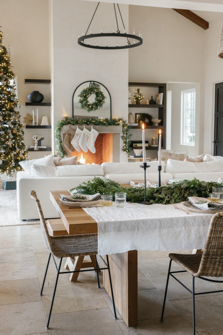Camille Styles' holiday table