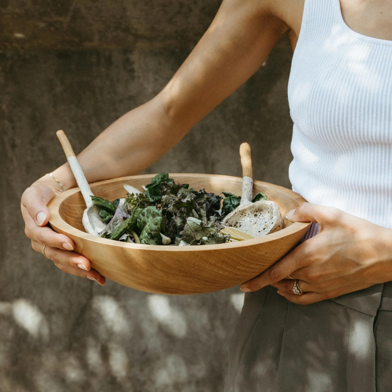 The Perfect Salad Bowl - Half Cup Habit