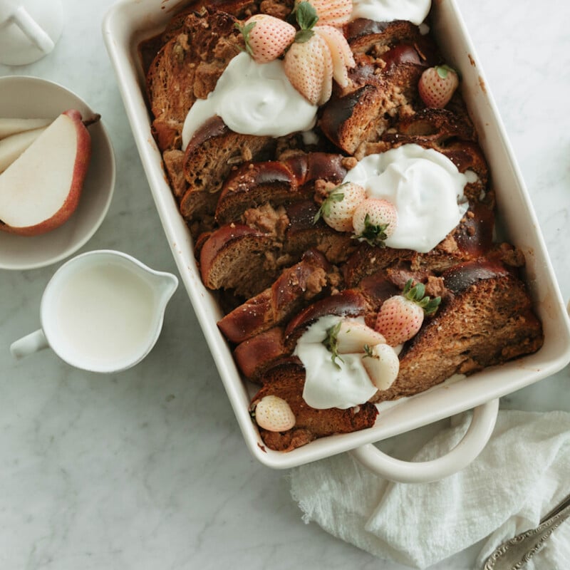 Chai challah French toast