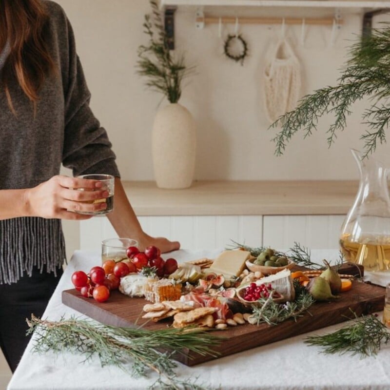 Charcuterie board.