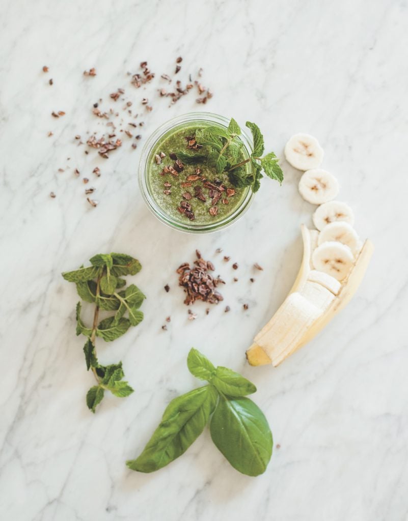 Chocolate green smoothie_healthy recipes