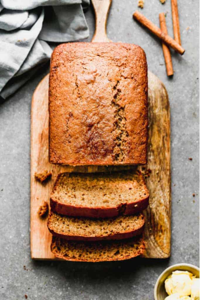 Cinnamon Applesauce Bread