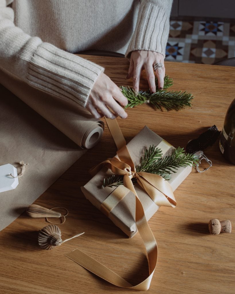 holiday traditions gift wrapping 