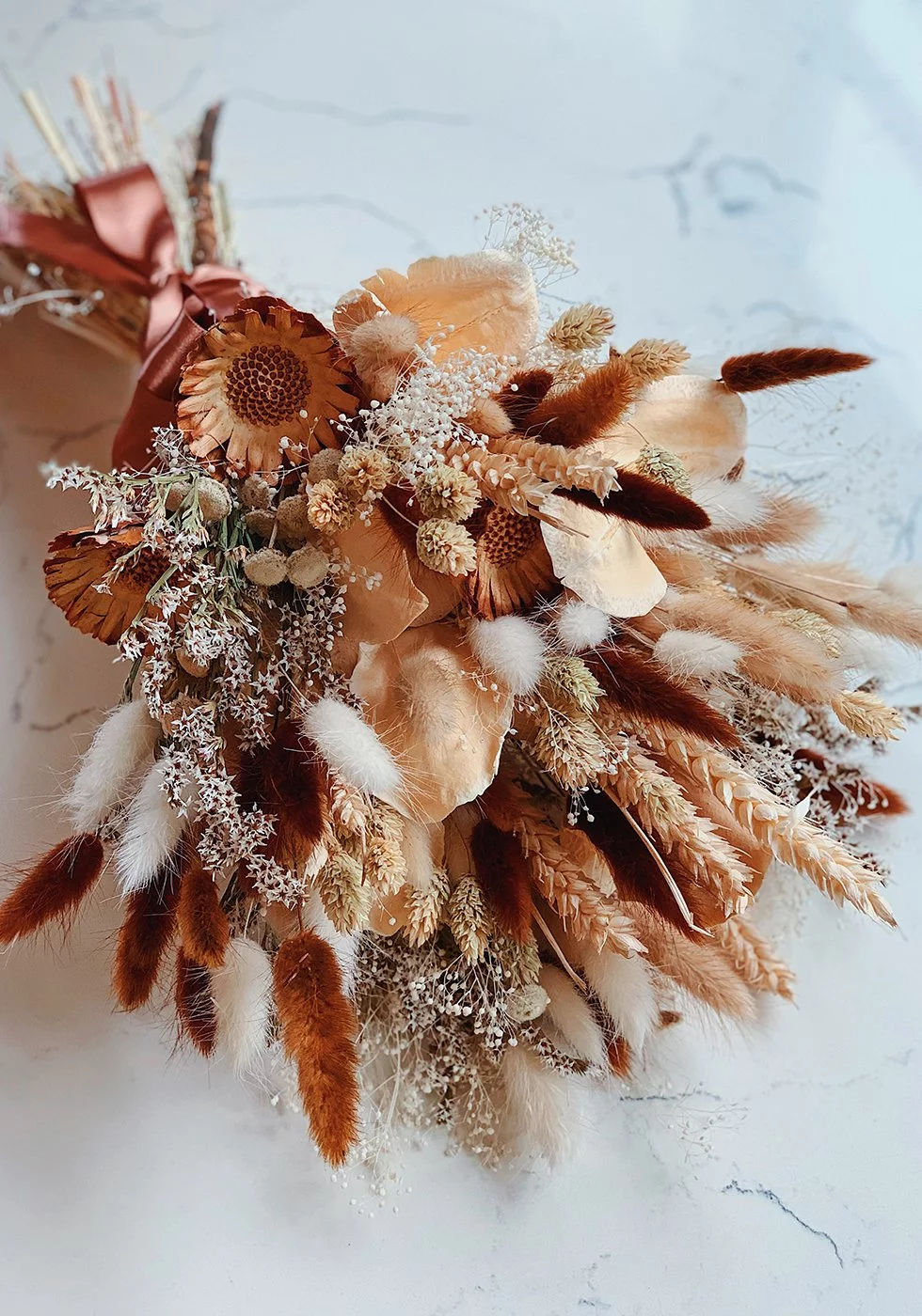 DIY Dried Flower Bouquet