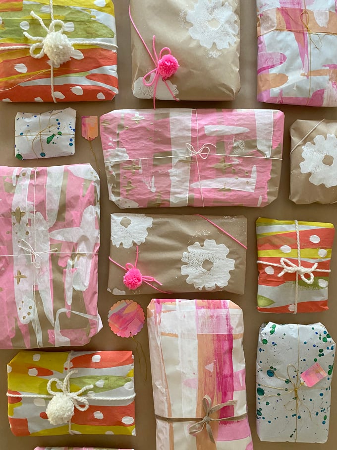 DIY Wrapping Paper