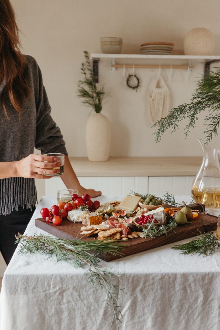 holiday cheese board new year's