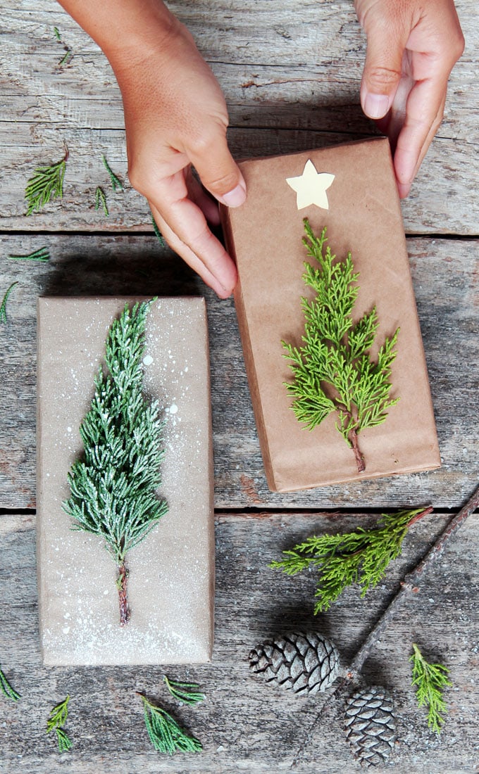 Mini Christmas Tree Gift Wrap best gift wrapping ideas