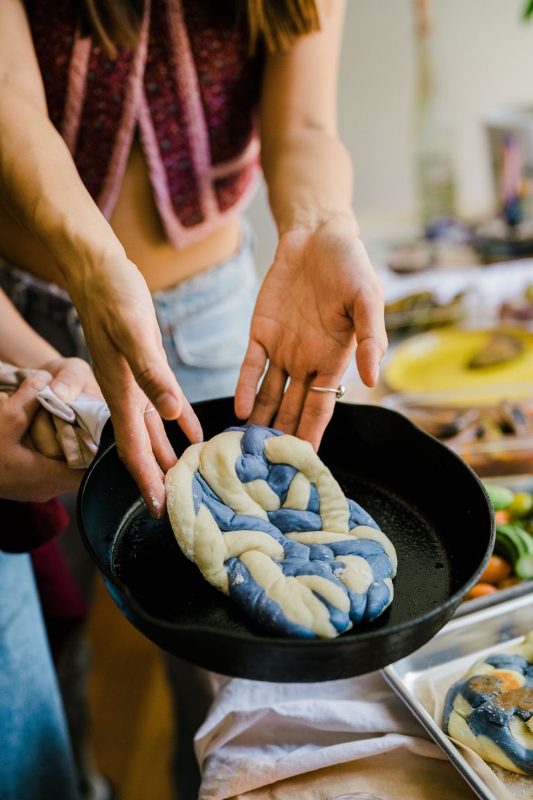 Sandy Ho baking 