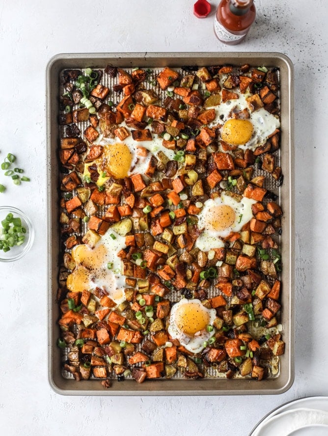 Sheet Pan Breakfast Sandwiches - A Beautiful Mess