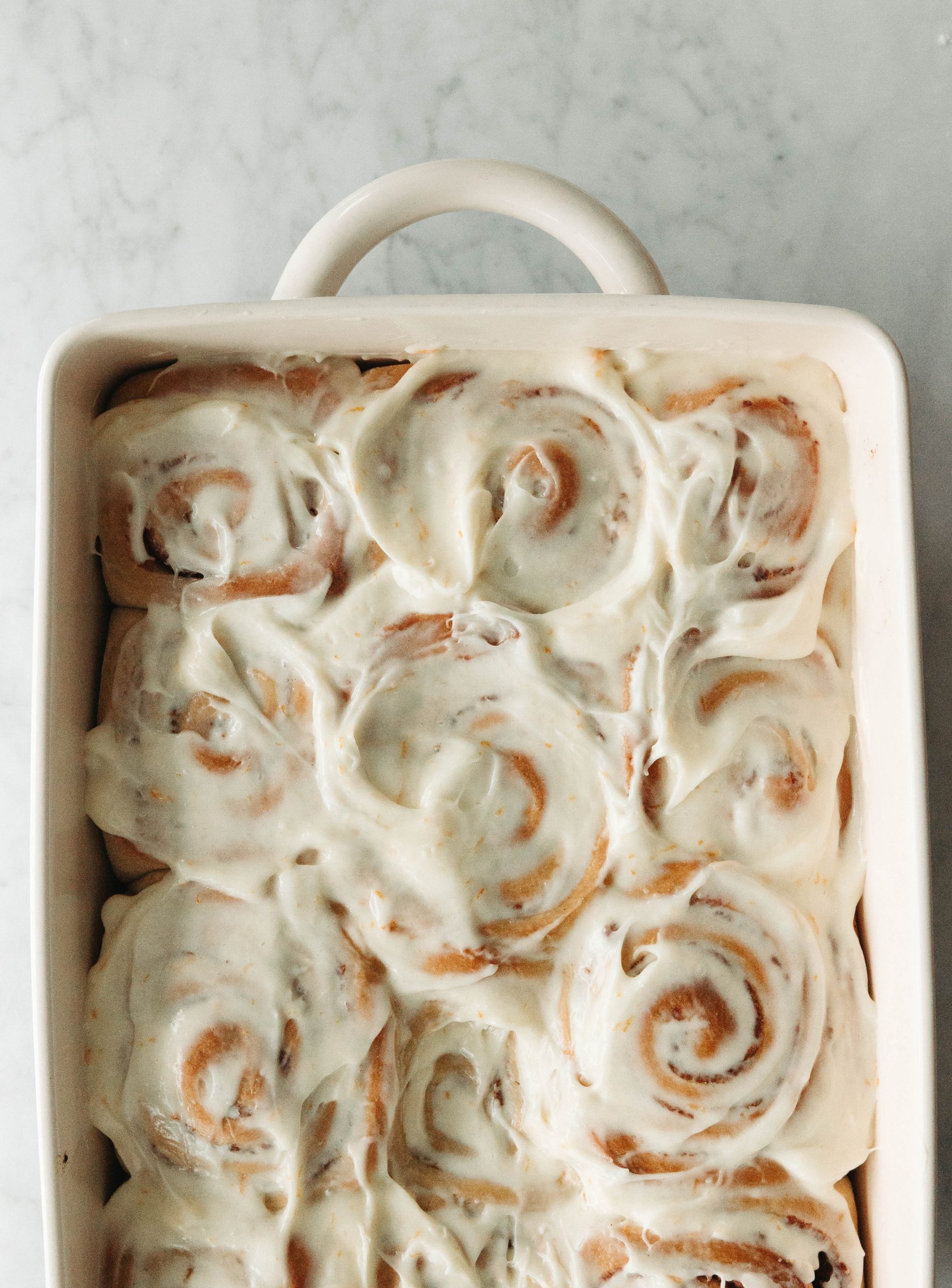 spiced orange date past cinnamon rolls