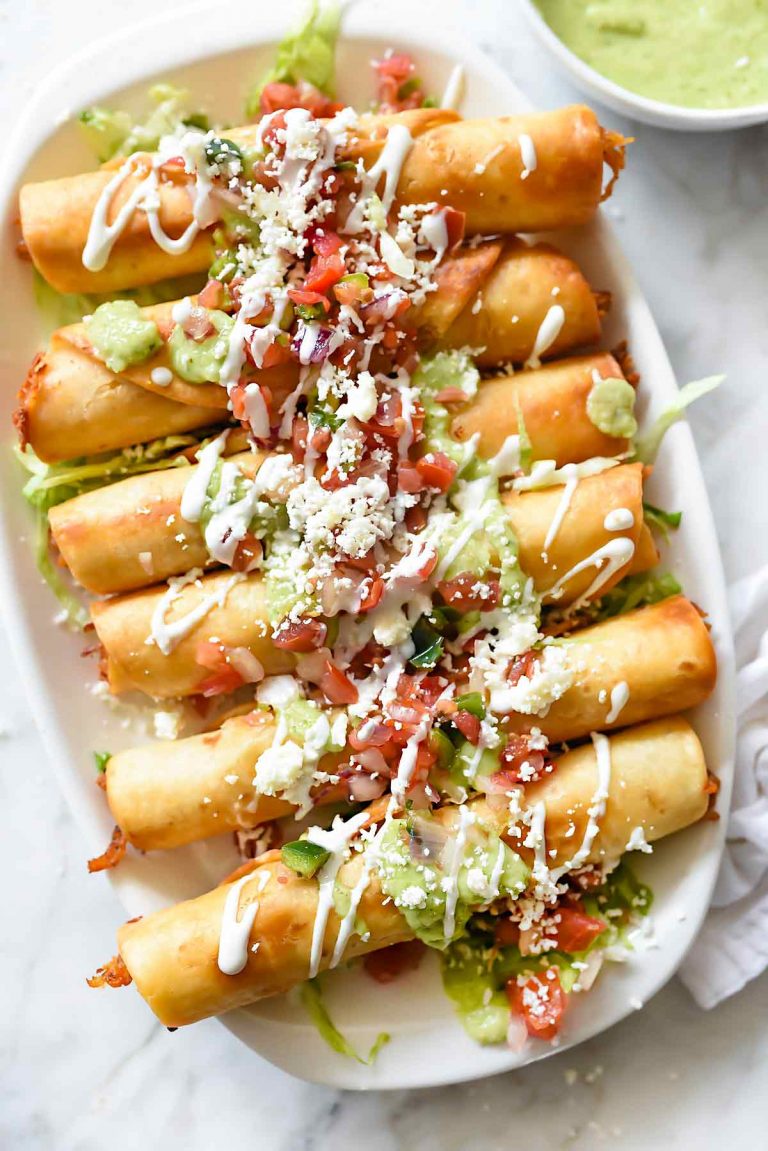 chipotle chicken taquitos