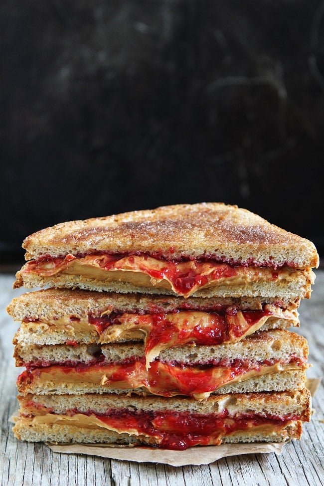 Cinnamon Toast PB&J_vegetarian sandwich recipes