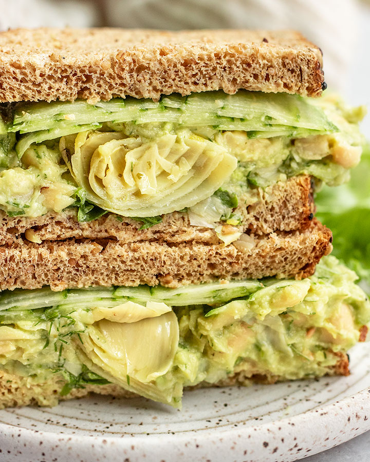 high protein avocado white bean sandwich_vegetarian sandwich recipes