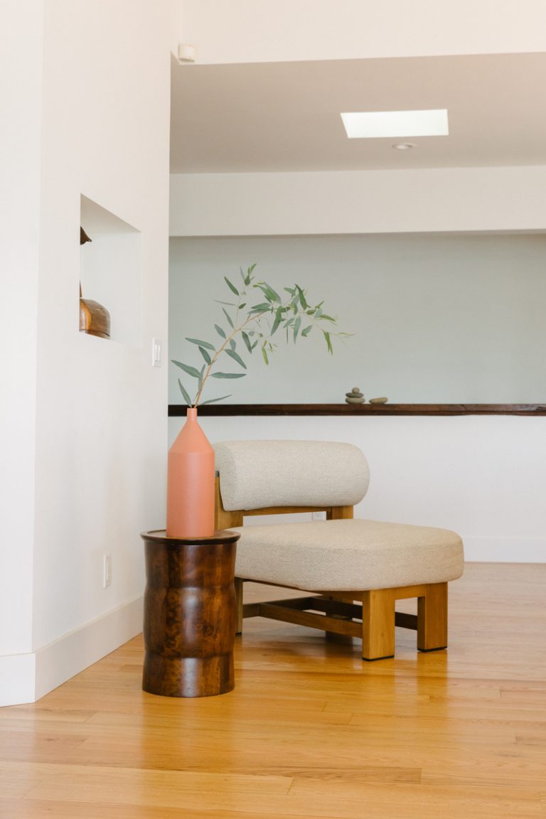 minimalist California living room