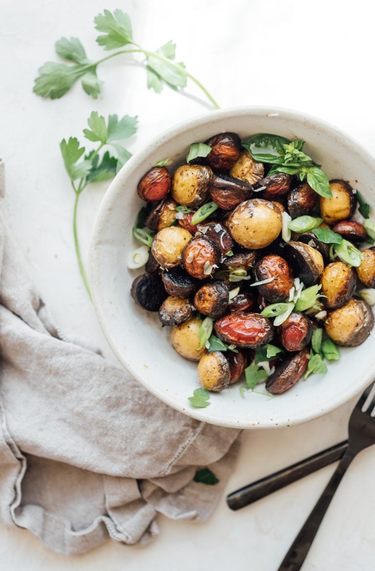 Salt and Vinegar Crispy Potatoes what fruits and vegetables are in season in winter
