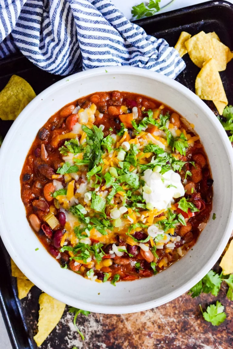 Crockpot Vegetarian Chili