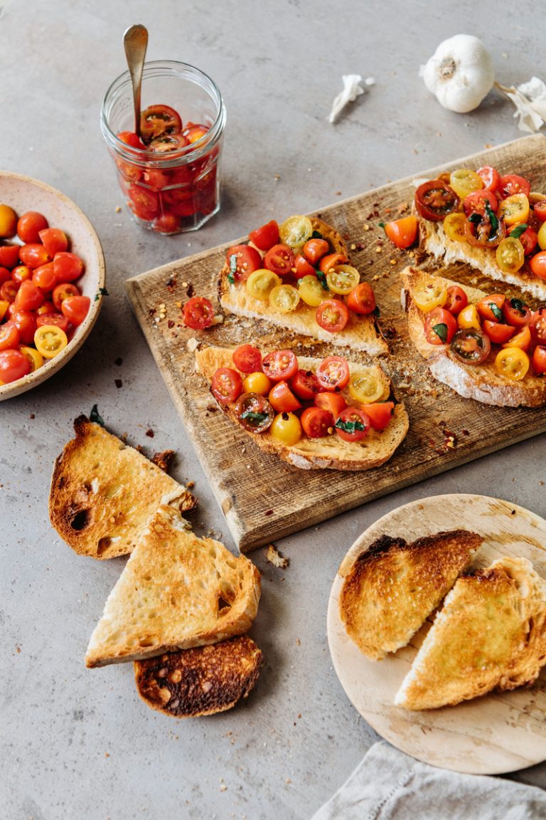 tomato bruschetta five ingredient recipes