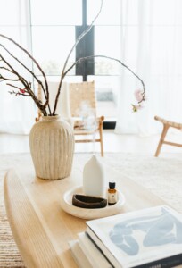 essential oil living room