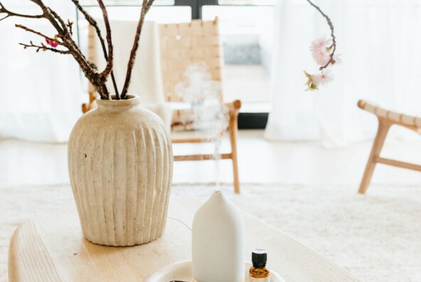 essential oil living room