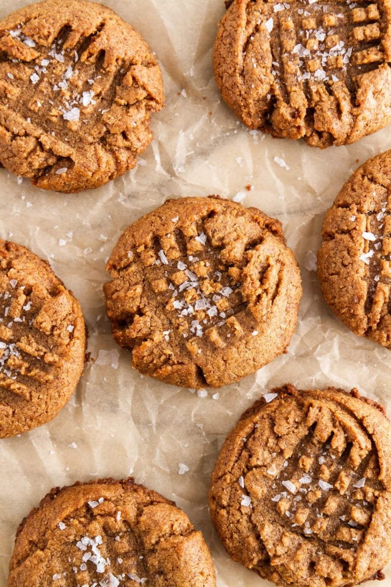 Flourless Almond Butter Cookies 