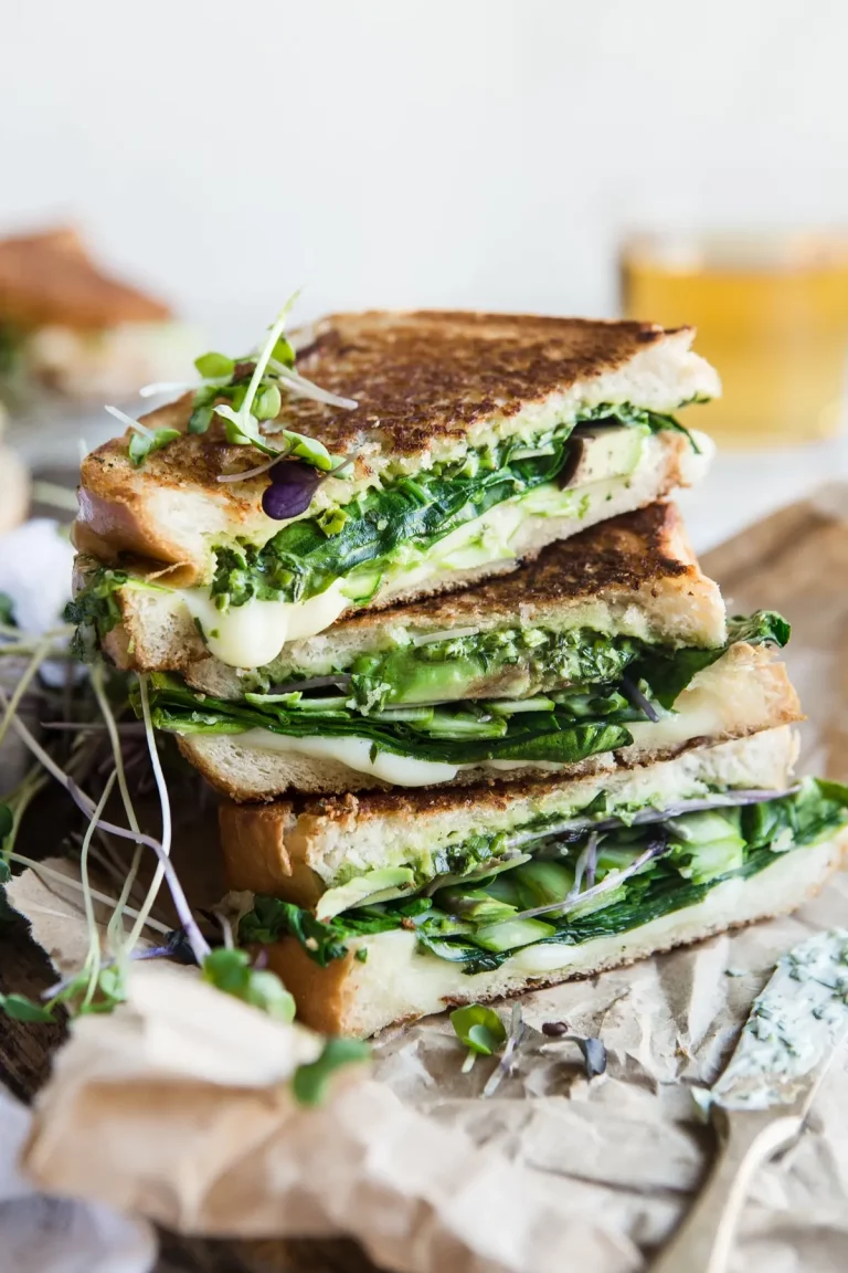 Green Goddess Grilled Cheese Sandwich_vegetarian sandwich recipes