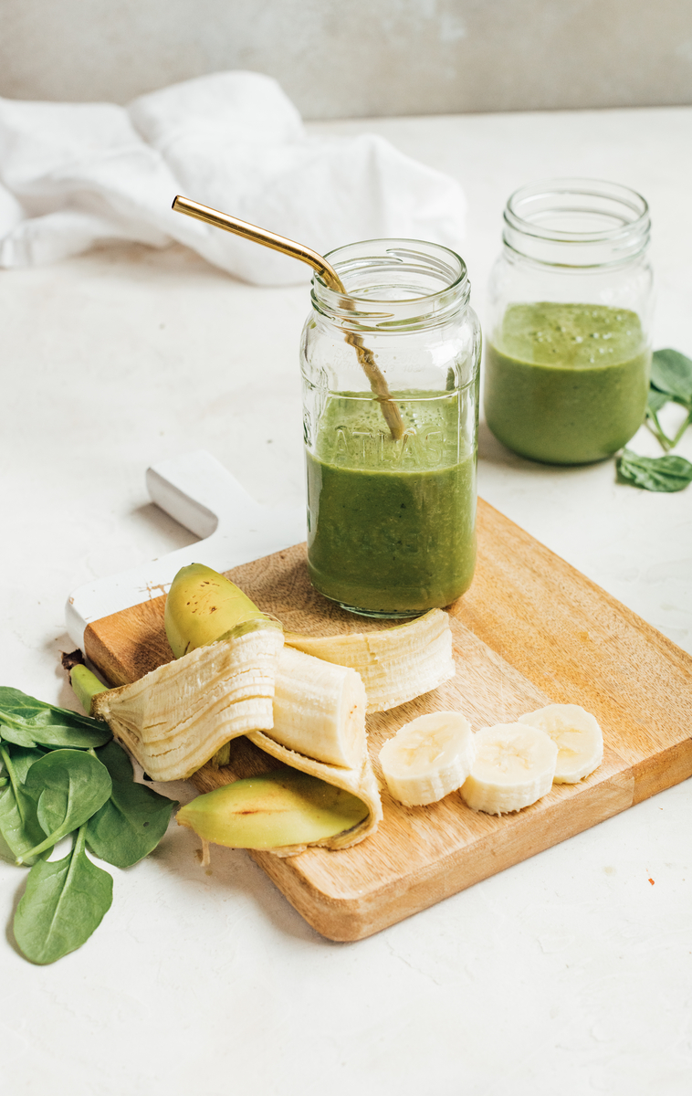green smoothie five-minute tasks