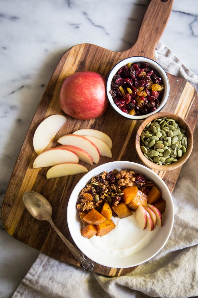 autum harvest breakfast bowls 