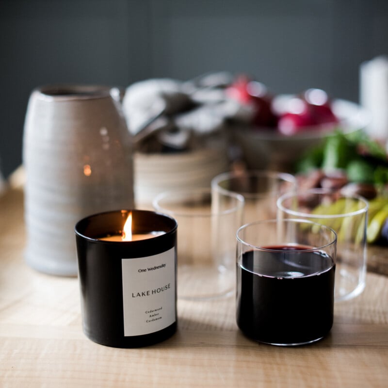 11 11 Luxury Candle with Fig and White Woods