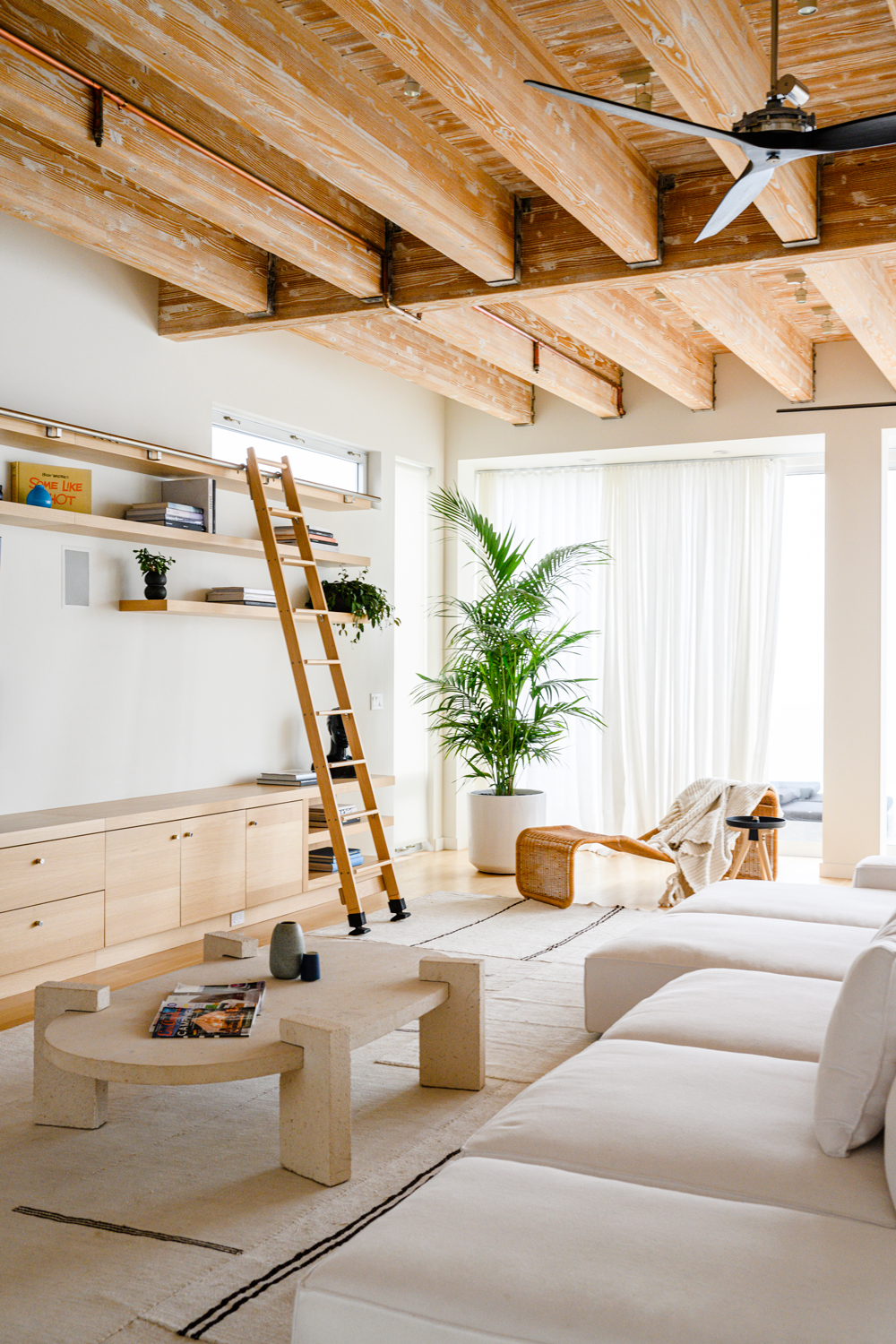 sheer drapes in malibu house