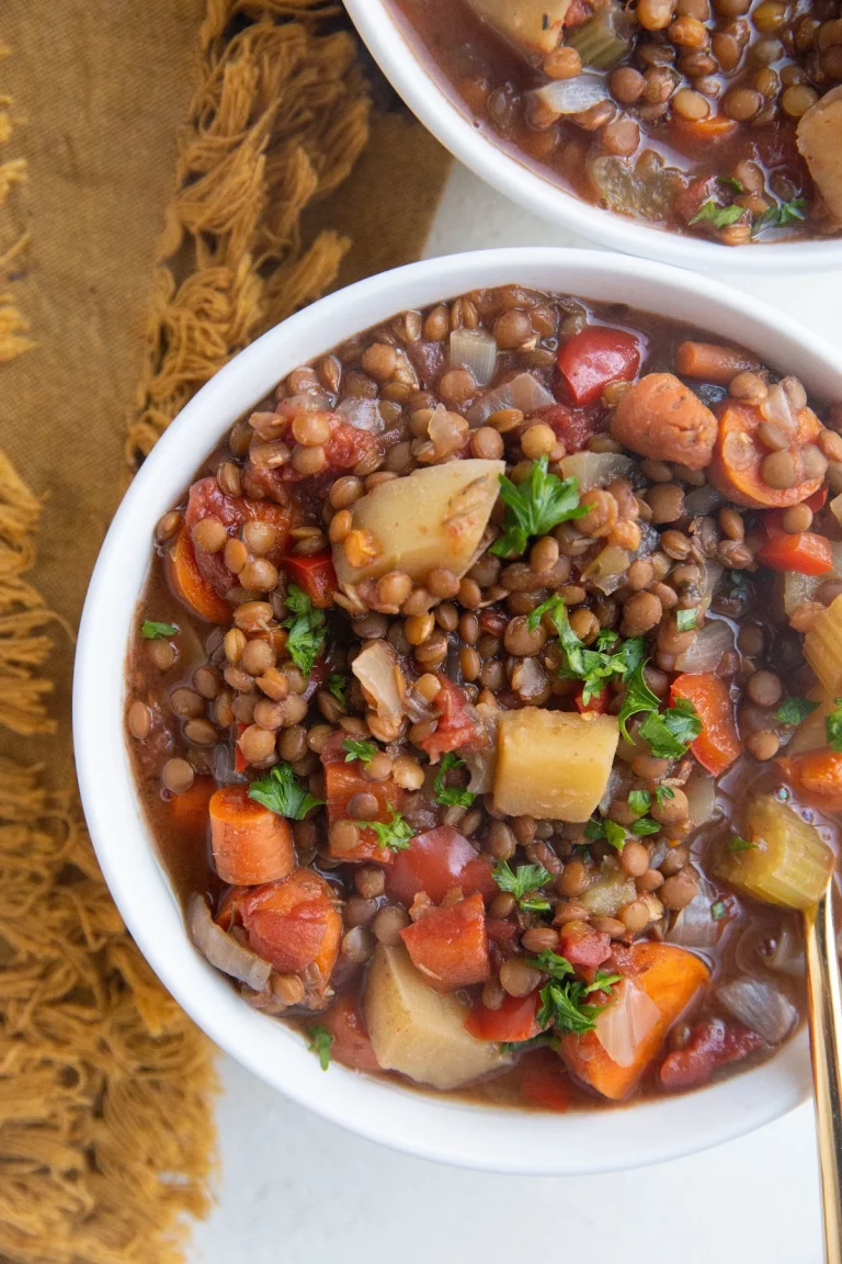 Slow Cooker Lentil Soup