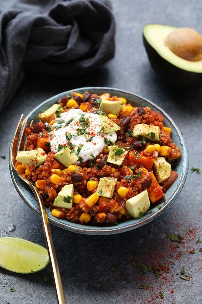 Slow-Cooker Sweet Potato Mexican Quinoa