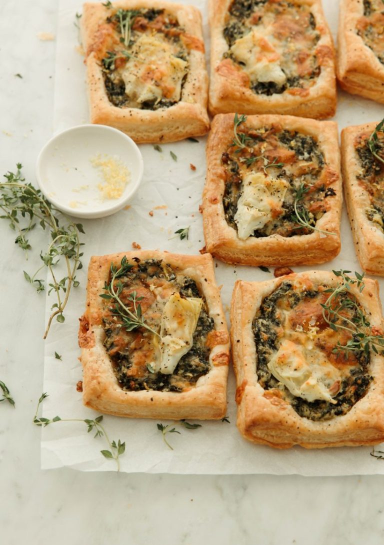 Spinach Artichoke Tarts